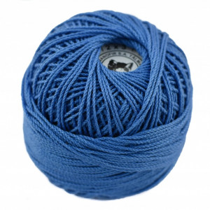 Fir de tricotat sau crosetat - Fire Bumbac 100% ANGELICA ROMANOFIR BOBINA ALBASTRU 1232