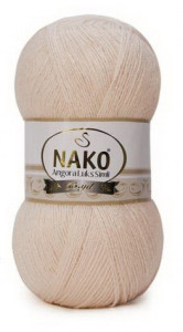 Fir de tricotat sau crosetat - Fire tip mohair acril NAKO ANGORA LUKS SIMLI COD 11499