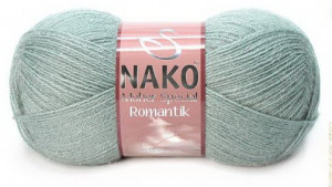 Fir de tricotat sau crosetat - Fire tip mohair acril NAKO MOHER SPECIAL ROMANTIK GRI 11304