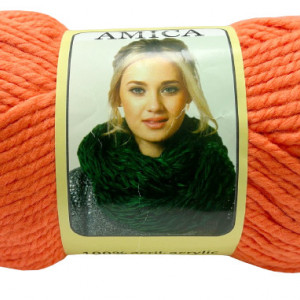 Fir de tricotat sau crosetat - Fire tip mohair din acril AMICA FREZ - 392