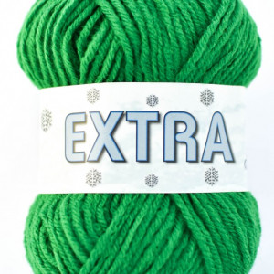 Fir de tricotat sau crosetat - Fire tip mohair din acril CANGURO - EXTRA VERDE - 326