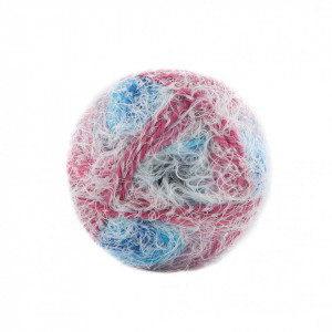 Fir de tricotat sau crosetat - Fire tip mohair din acril Kamgarn Papatya Softie Degrade 715 - Img 2