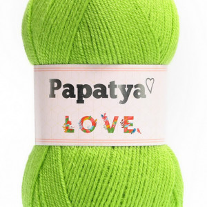 Fir de tricotat sau crosetat - Fire tip mohair din acril Kamgarn Papatya Love COD 6740