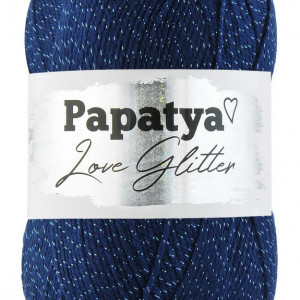 Fir de tricotat sau crosetat - Fire tip mohair din acril Kamgarn Papatya Love Glitter COD 5280