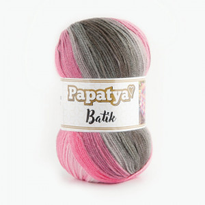 Fir de tricotat sau crosetat - Fire tip mohair din acril Kamgarn Papatya Batik degrade 21