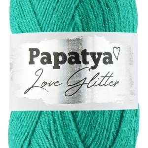 Fir de tricotat sau crosetat - Fire tip mohair din acril Kamgarn Papatya Love Glitter COD 6810