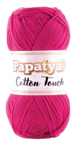Fir de tricotat sau crosetat - Fire tip mohair din acril Kamgarn Papatya Cotton Touch ROZ COD 270