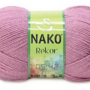 Fir de tricotat sau crosetat - Fire tip mohair din acril premium Nako REKOR MOV 275