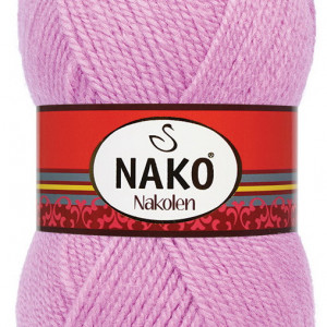 Fir de tricotat sau crosetat - Fire tip mohair din lana 50% si acril 50% Nakolen ROZ 1249
