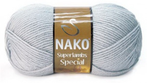 Fir de tricotat sau crosetat - Fire tip mohair din lana 50% si acril 50% Nako Suprlambs Special GRI 1946