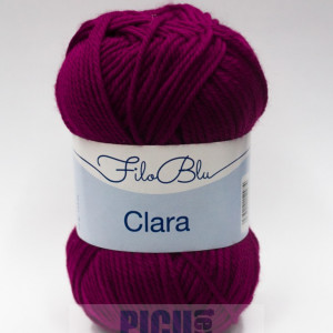 Fir de tricotat sau crosetat - Fire tip mohair din poliester Filo Blu - Clara 15