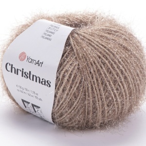 Fir de tricotat sau crosetat - Fire YARNART CHRISMAS BEJ COD 05