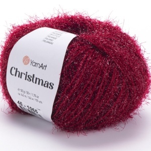 Fir de tricotat sau crosetat - Fire YARNART CHRISMAS GRENA COD 46