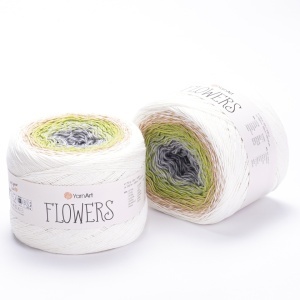 Fir de tricotat sau crosetat - Fire YARNART FLOWERS COD 274