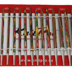 KnitPro SYMFONIE WOOD - set andrele interschimbabile DELUXE