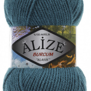 Fir de tricotat sau crosetat - Fir ACRILIC ALIZE BURCUM KLASIK ALBASTRU 212