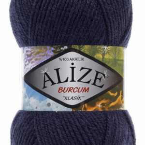 Fir de tricotat sau crosetat - Fir ACRILIC ALIZE BURCUM KLASIK BLEOMAREN 58