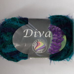 Fir de tricotat sau crosetat - Fire pretricotat esarfa GRUNDL DIVA DEGRADE 07