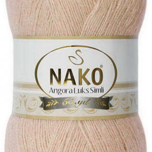 Fir de tricotat sau crosetat - Fire tip mohair acril NAKO ANGORA LUKS SIMLI COD 2250