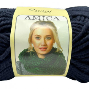 Fir de tricotat sau crosetat - Fire tip mohair din acril AMICA BLEOMAREN - 393