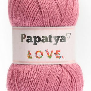 Fir de tricotat sau crosetat - Fire tip mohair din acril Kamgarn Papatya Love COD 3570