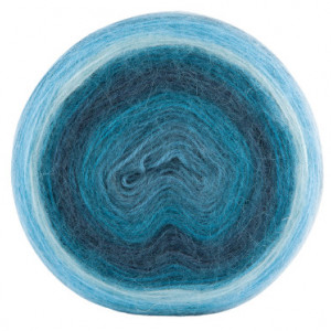 Fir de tricotat sau crosetat - Fire tip mohair din acril Kamgarn Papatya Angora Cake COD 605