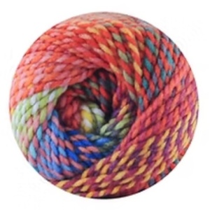 Fir de tricotat sau crosetat - Fire tip mohair din acril Kamgarn Papatya Confetti degrade 01 - Img 2