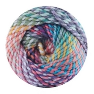Fir de tricotat sau crosetat - Fire tip mohair din acril Kamgarn Papatya Confetti degrade 12 - Img 2