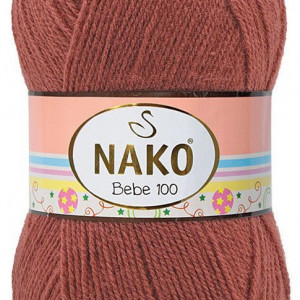 Fir de tricotat sau crosetat - Fire tip mohair din acril Nako Baby 100 - 12827