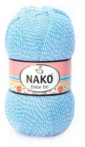 Fir de tricotat sau crosetat - Fire tip mohair din acril Nako Baby Bebe 100 DEGRADE 21291