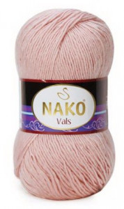 Fir de tricotat sau crosetat - Fire tip mohair din acril premium Nako VALS PUDRA 1479