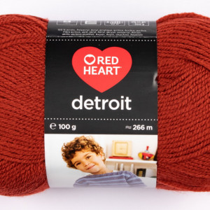 Fir de tricotat sau crosetat - Fire tip mohair din acril RED HEART DETROIT 98413
