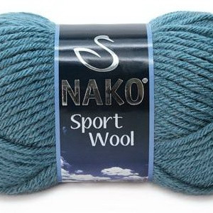Fir de tricotat sau crosetat - Fire tip mohair din acril si lana Nako Sport Wool Bleo 185