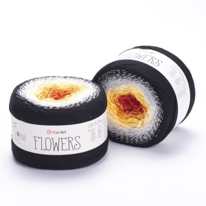 Fir de tricotat sau crosetat - Fire YARNART FLOWERS COD 259