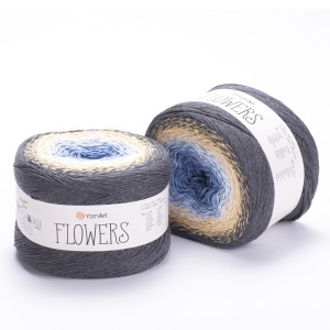 Fir de tricotat sau crosetat - Fire YARNART FLOWERS COD 287