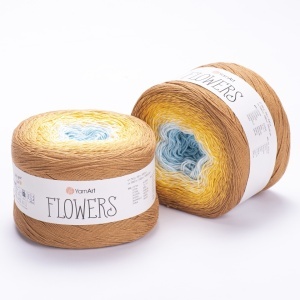 Fir de tricotat sau crosetat - Fire YARNART FLOWERS COD 309