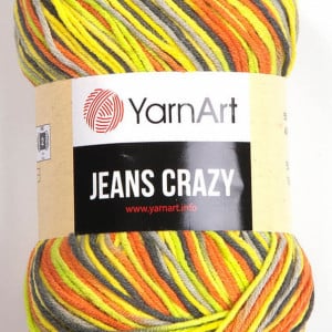 Fir de tricotat sau crosetat - Fire YARNART JEANS CRAZY COD 7201