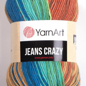 Fir de tricotat sau crosetat - Fire YARNART JEANS CRAZY COD 8209