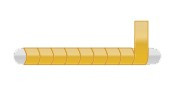 Ata brodat metalica PETESA AURIU ST 505 - Img 2