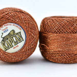 Fir de crosetat polyester + lurex KAPLAN 918 - Img 2