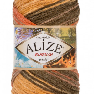 Fir de tricotat sau crosetat - Fir ACRILIC ALIZE BURCUM BATIK DEGRADE 6060