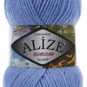 Fir de tricotat sau crosetat - Fir ACRILIC ALIZE BURCUM KLASIK BLEO 289