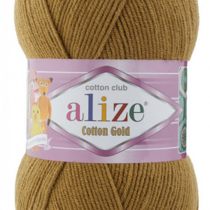 Fir de tricotat sau crosetat - Fir ALIZE COTTON GOLD BEJ 782