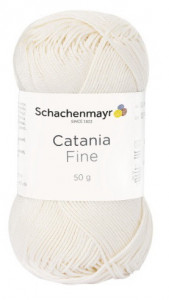 Fir de tricotat sau crosetat - Fir BUMBAC 100% MERCERIZAT CATANIA FINE CREAM 1005