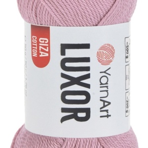 Fir de tricotat sau crosetat - Fir BUMBAC 100% MERCERIZAT YARNART LUXOR PUDRA COD 1233