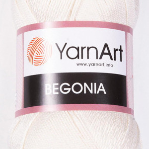 Fir de tricotat sau crosetat - Fir BUMBAC 100% YARNART BEGONIA COD 6282