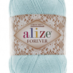 Fir de tricotat sau crosetat - Fir microfibra ALIZE FOREVER BLEO 501