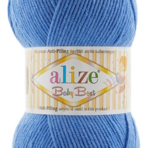 Fir de tricotat sau crosetat - Fire amestec acril anti pilling + bambus ALIZE BABY BEST BLEO 237