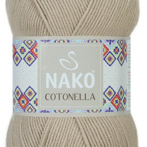 Fir de tricotat sau crosetat - Fire NAKO COTONELLA BEJ COD 4770