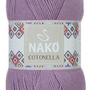 Fir de tricotat sau crosetat - Fire NAKO COTONELLA LILA 5118